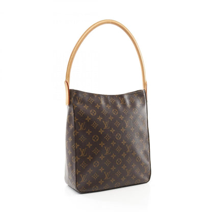 Louis Vuitton Coated Canvas Brown Shoulder Bags