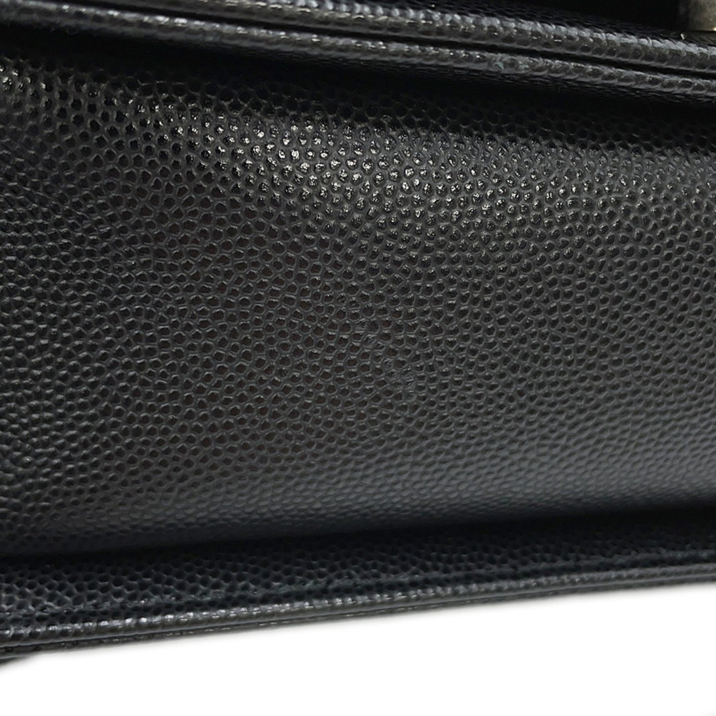 Chanel Calfskin Black Shoulder Bags
