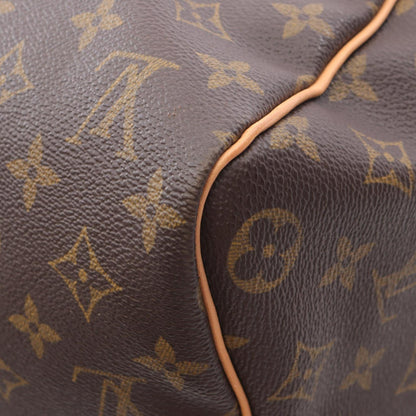 Louis Vuitton Coated Canvas Brown Travel Bags