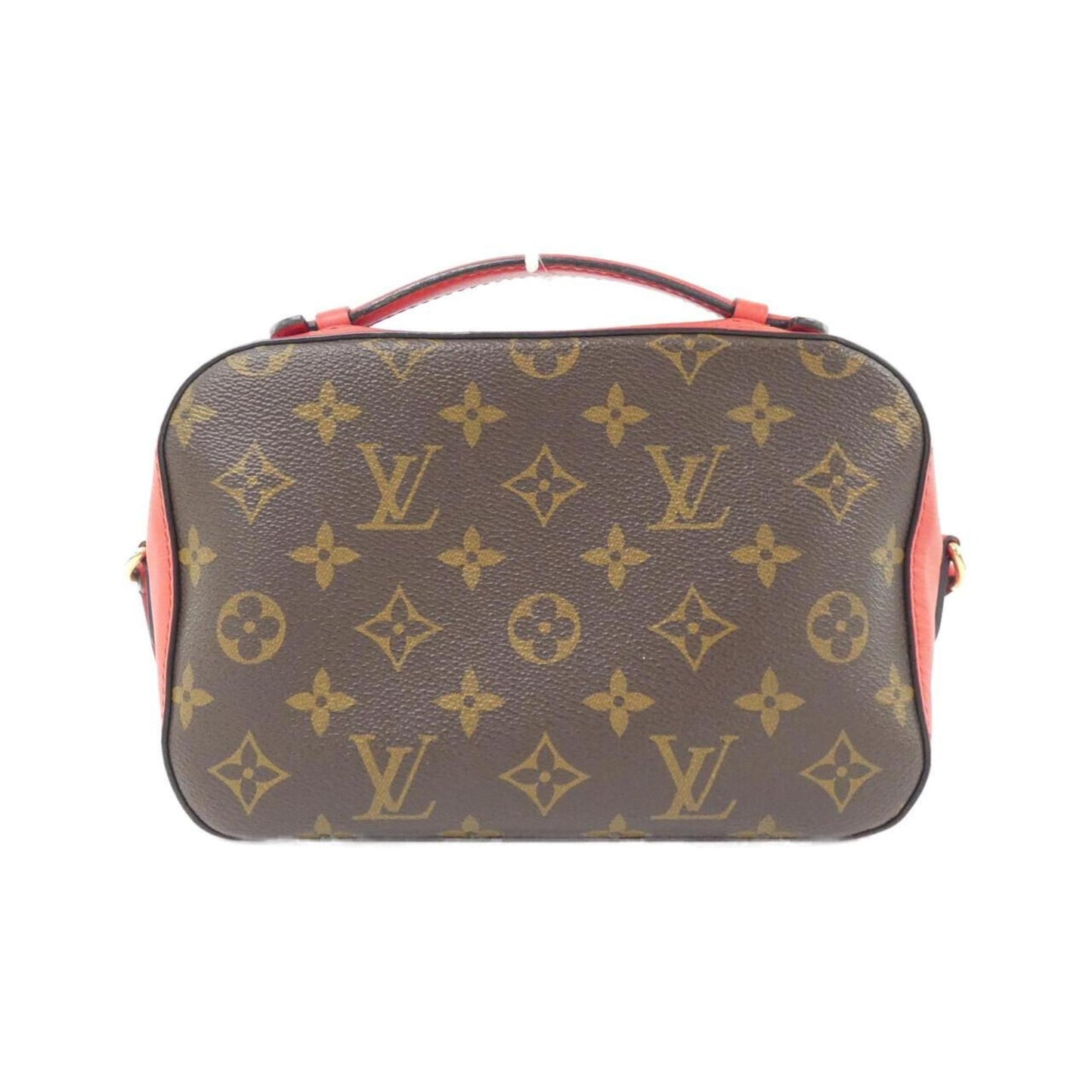 Louis Vuitton Coated Canvas Red Shoulder Bags