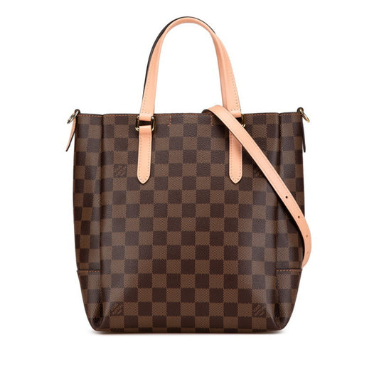 Louis Vuitton Pvc Brown Shoulder Bags