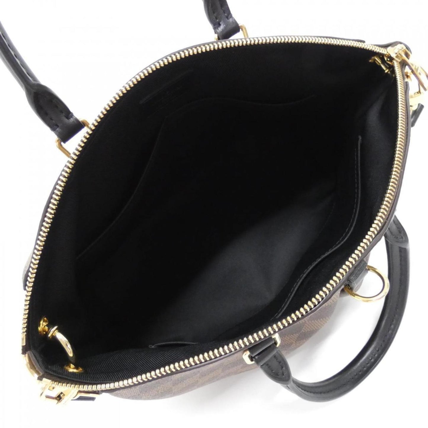 Louis Vuitton Coated Canvas Brown Handbags