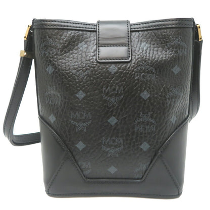 Mcm Pvc Black Shoulder Bags