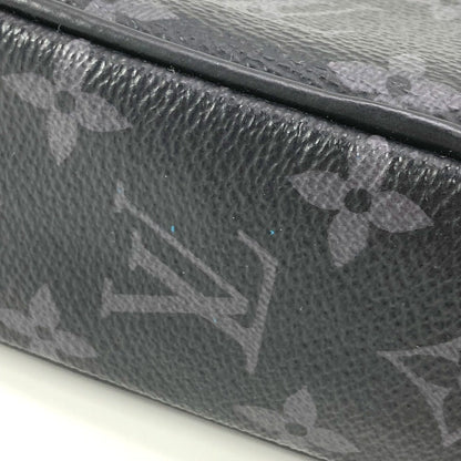 Louis Vuitton Monogram Canvas Black Clutch Bags