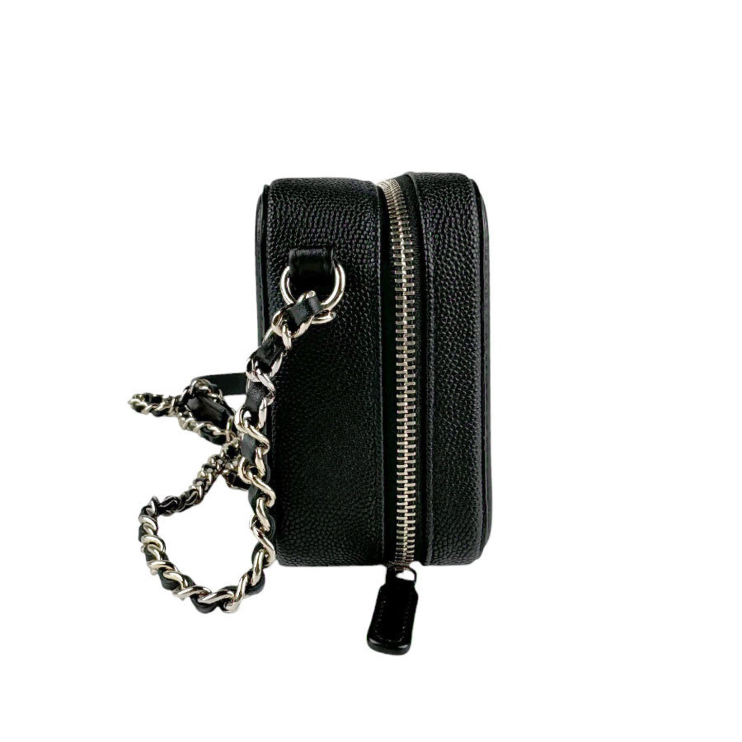 Chanel Caviar Black Shoulder Bags