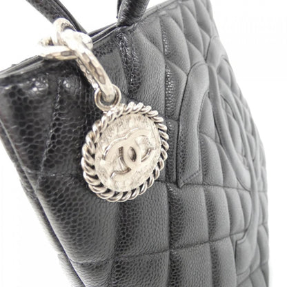Chanel Calfskin Black Handbags
