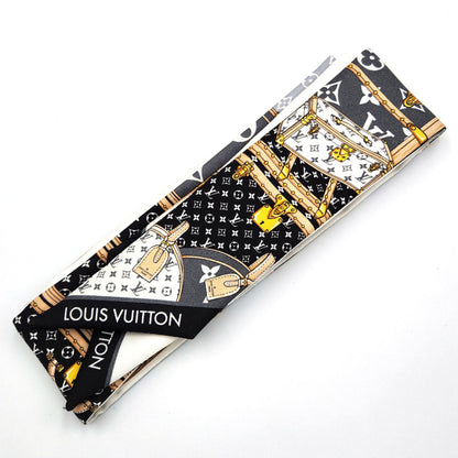 Louis Vuitton Silk Black Scarves