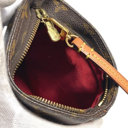 Louis Vuitton Monogram Canvas Brown Clutch Bags