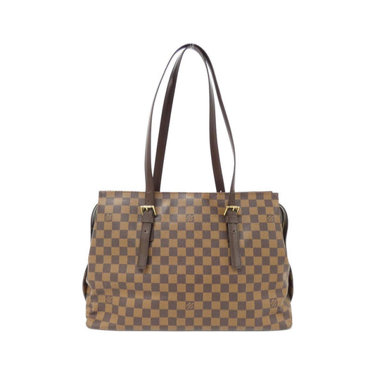 Louis Vuitton Coated Canvas Brown Shoulder Bags