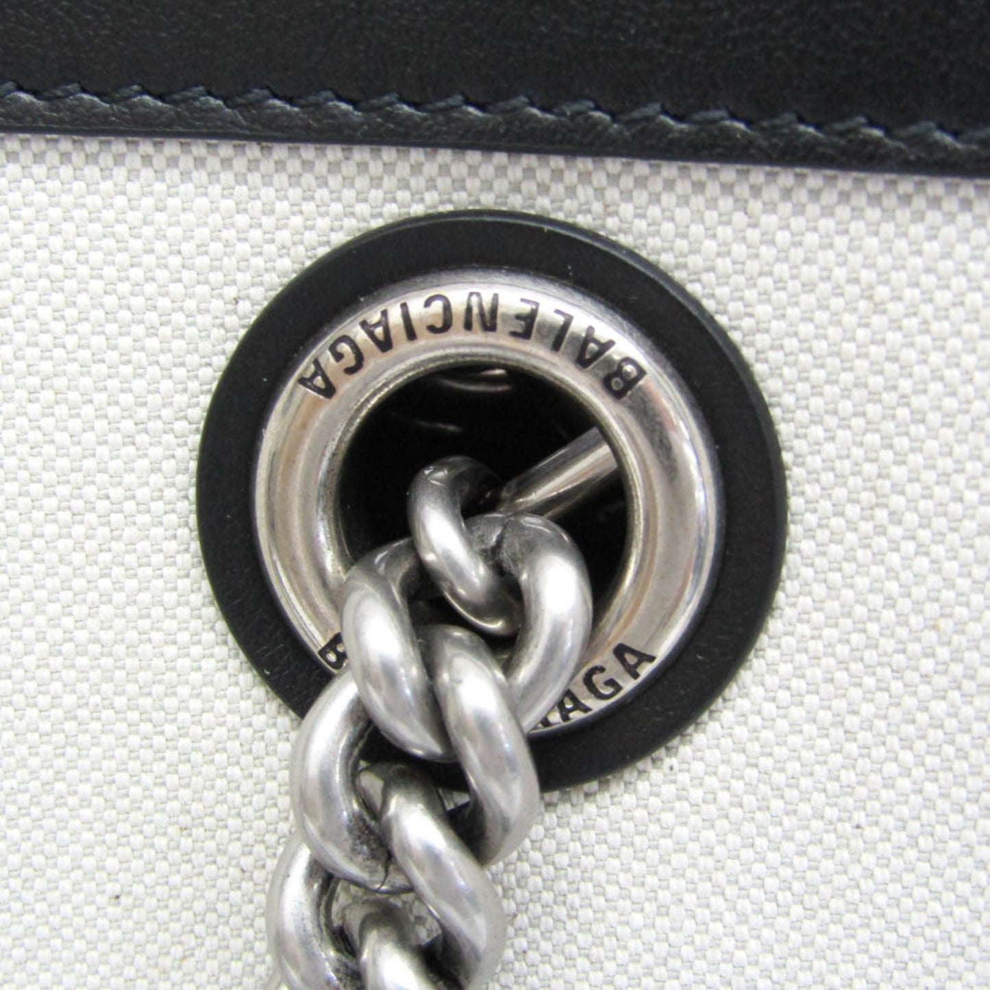 Balenciaga Canvas Black Tote Bags
