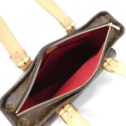 Louis Vuitton Coated Canvas Brown Handbags