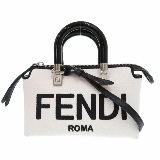 Fendi Canvas Black Handbags