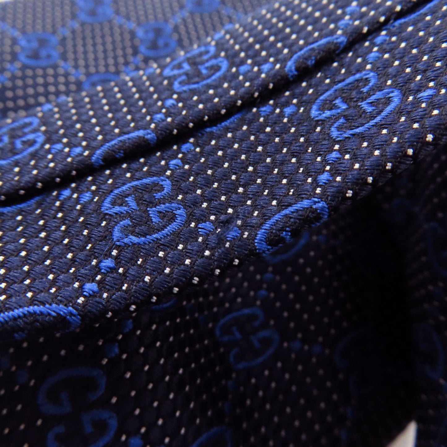 Gucci Silk Blue Ties