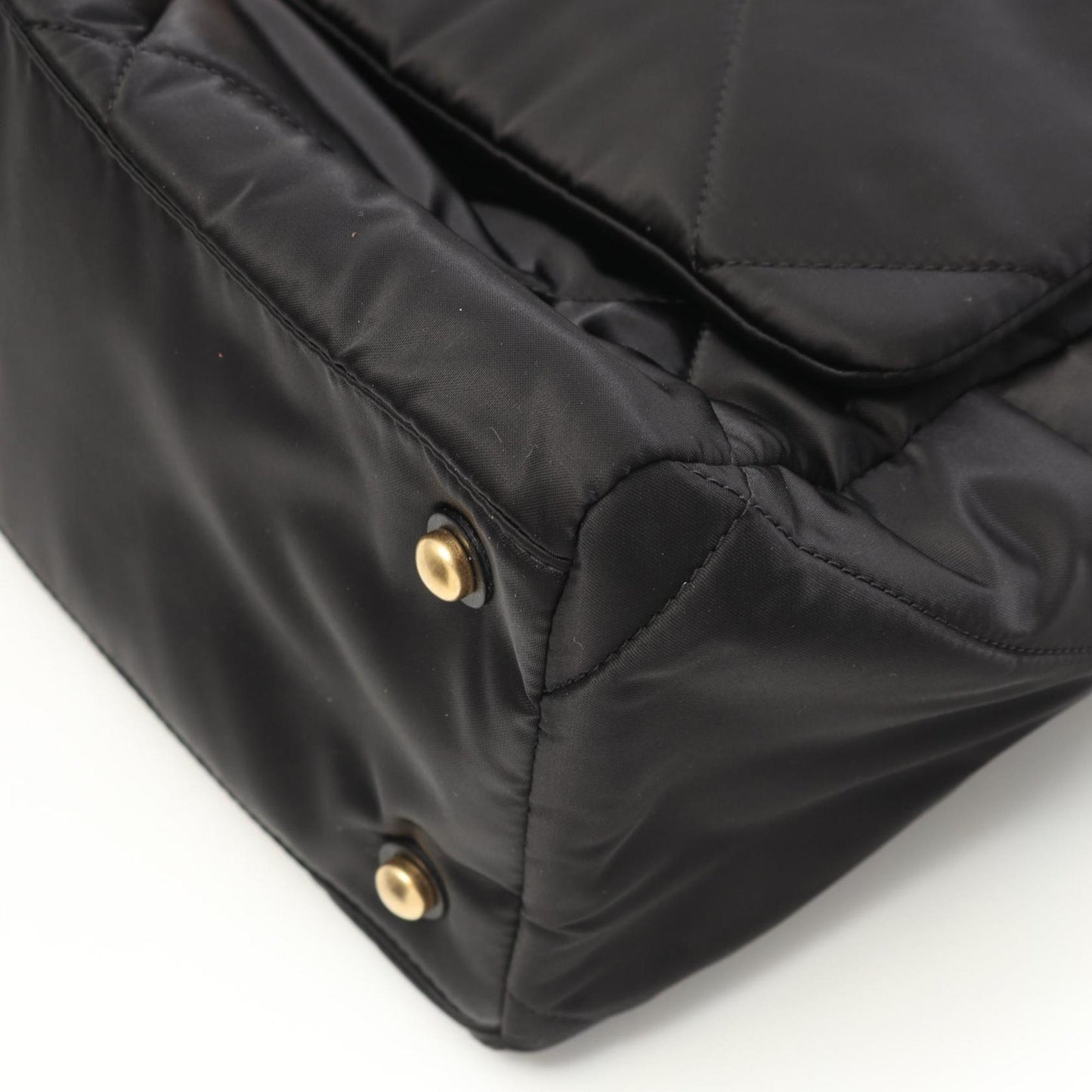 Chanel Nylon Black Shoulder Bags