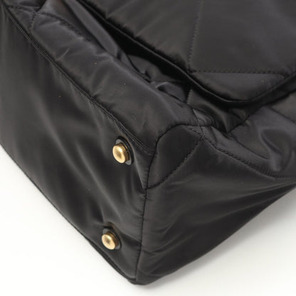 Chanel Nylon Black Shoulder Bags