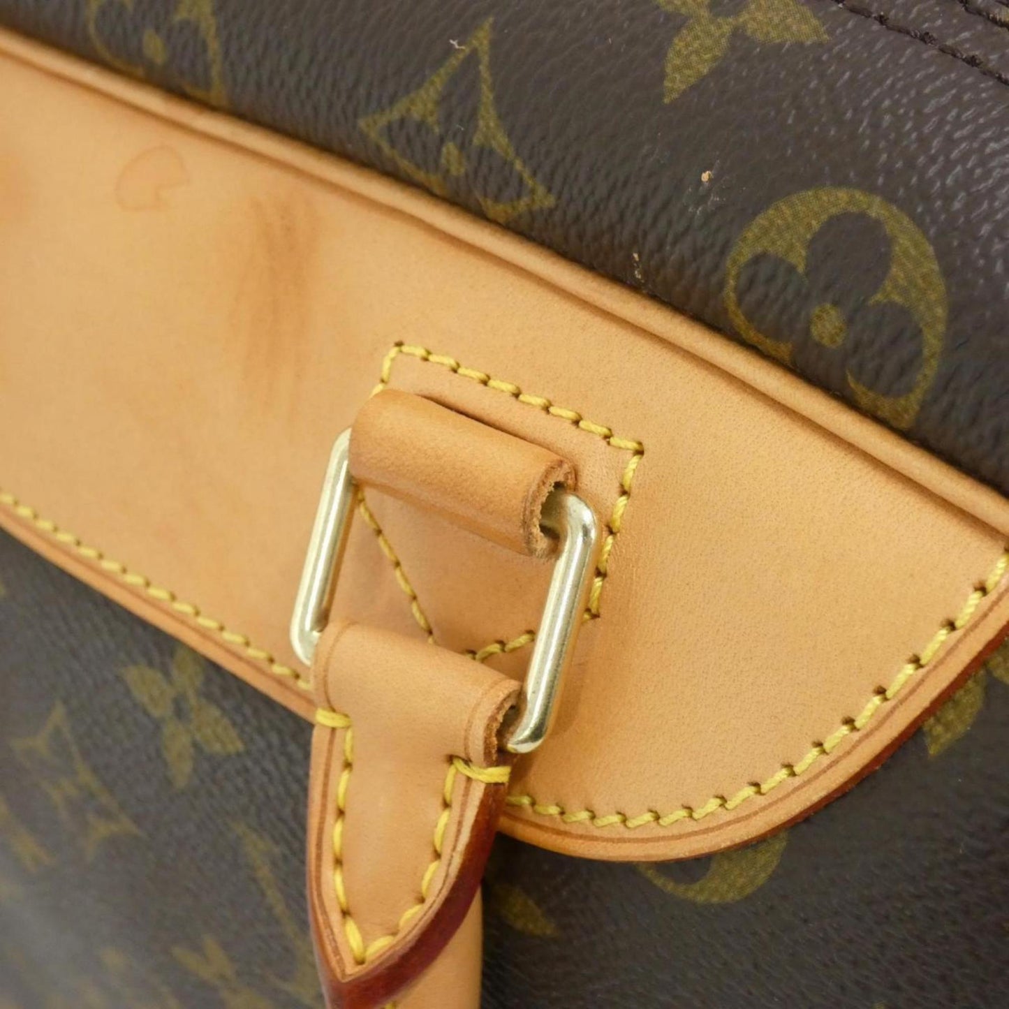 Louis Vuitton Coated Canvas Brown Handbags