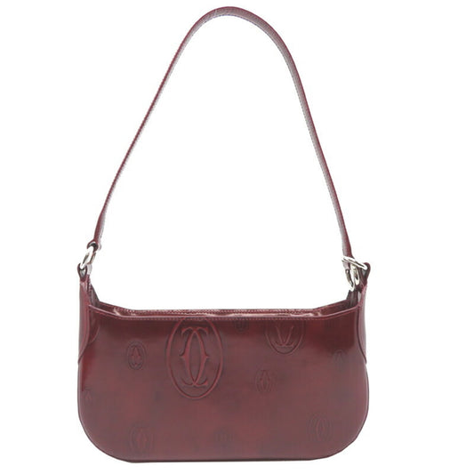 Cartier Patent Red Handbags