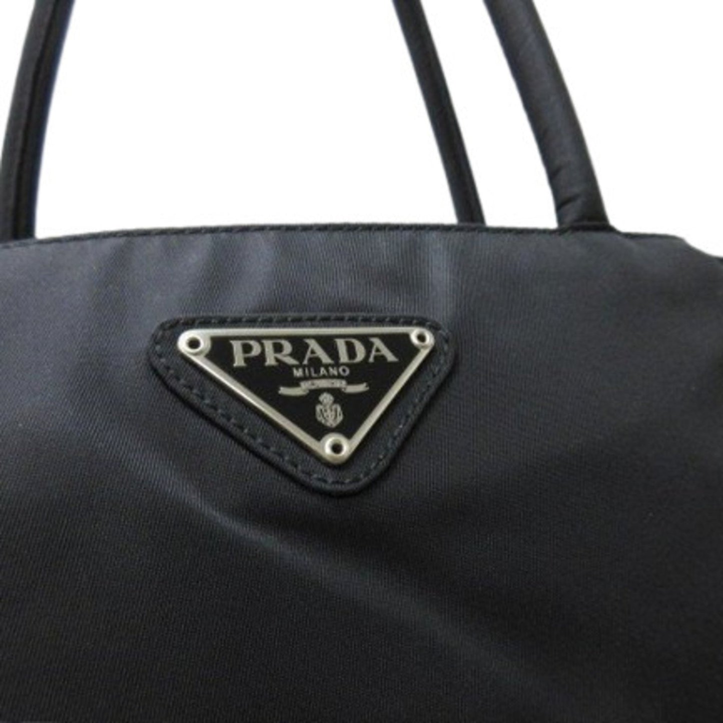 Prada Nylon Black Handbags