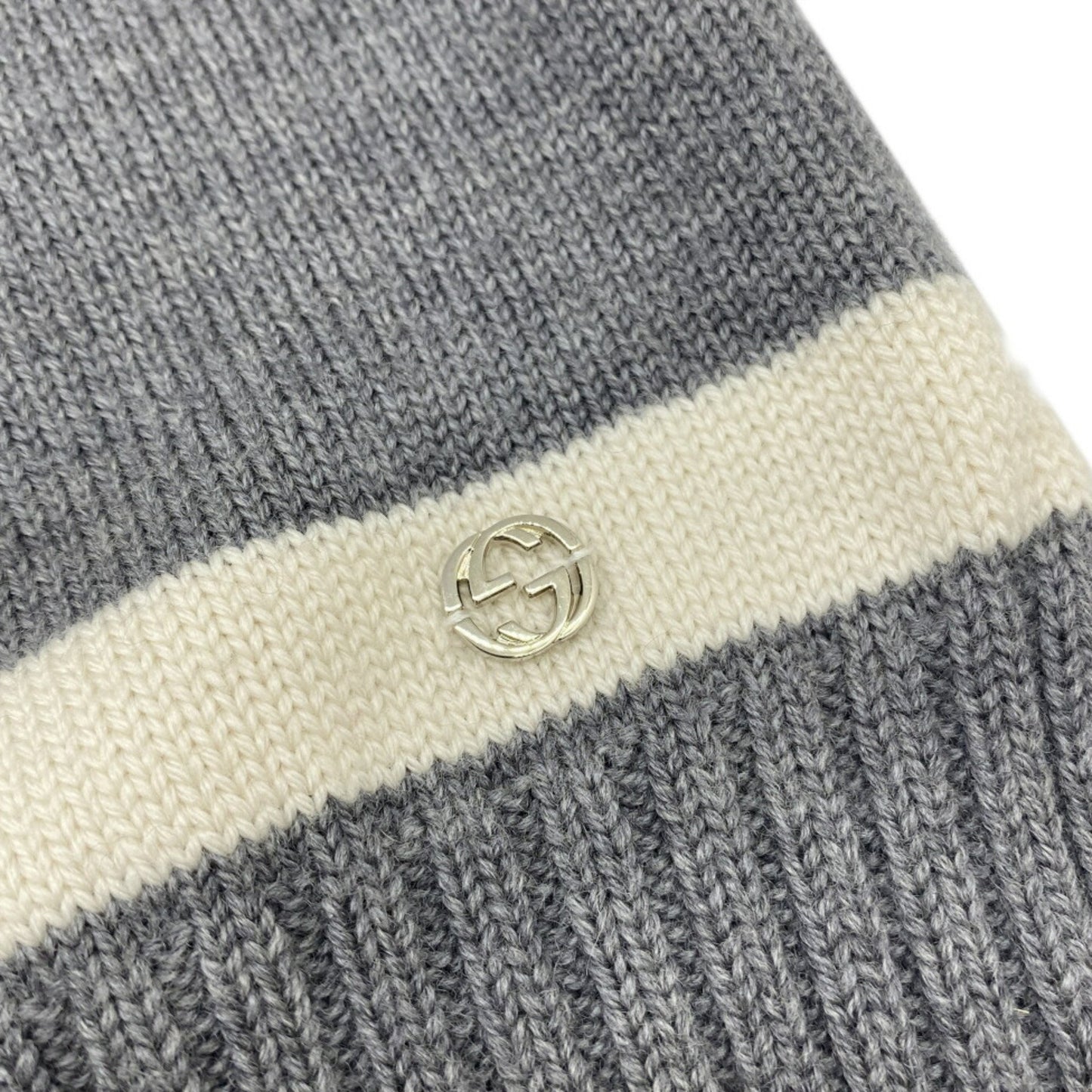 Gucci Wool Gray Scarves