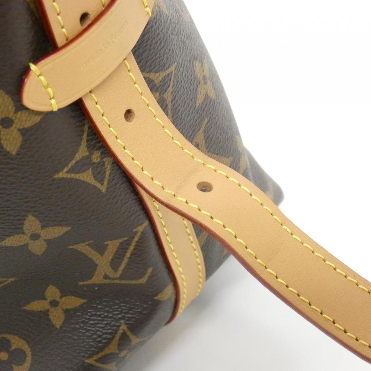 Louis Vuitton Coated Canvas Brown Shoulder Bags