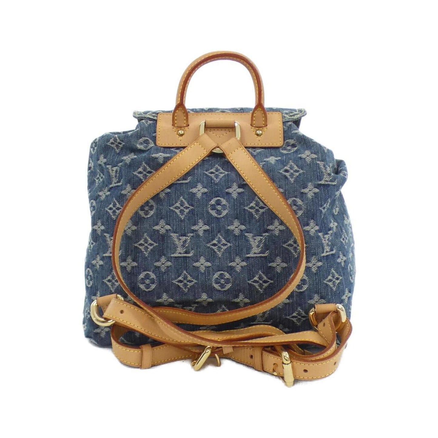 Louis Vuitton Denim Blue Backpacks