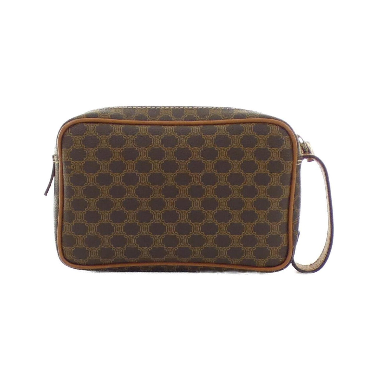 Celine Coated Canvas Brown Handbags