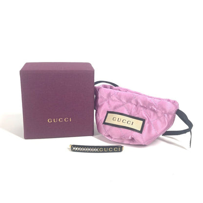 Gucci Glossy Material Black Brooches