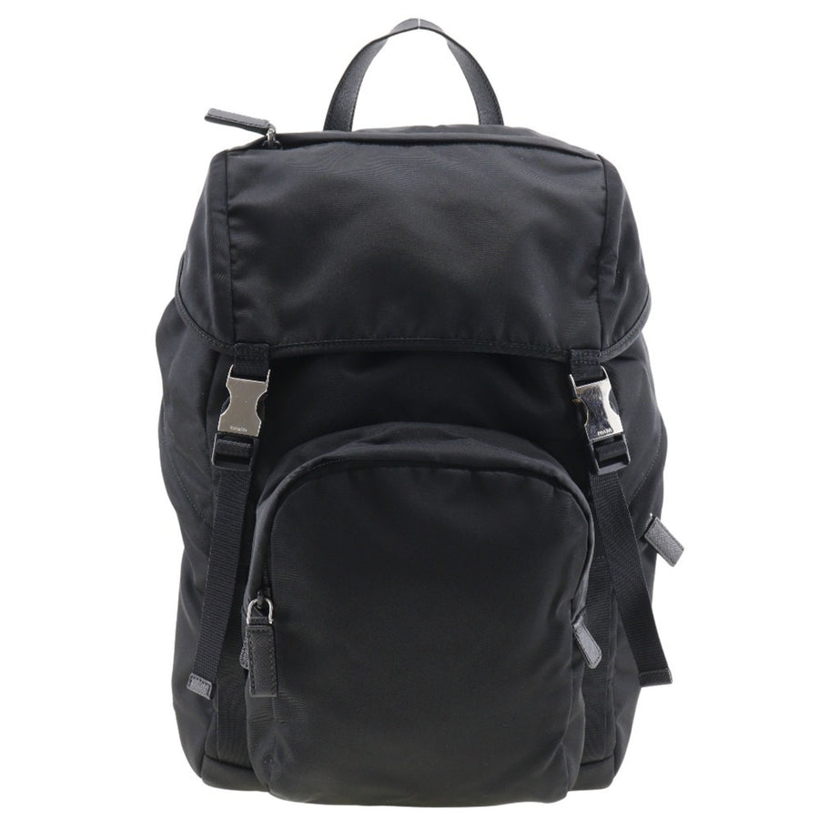Prada Nylon Black Backpacks