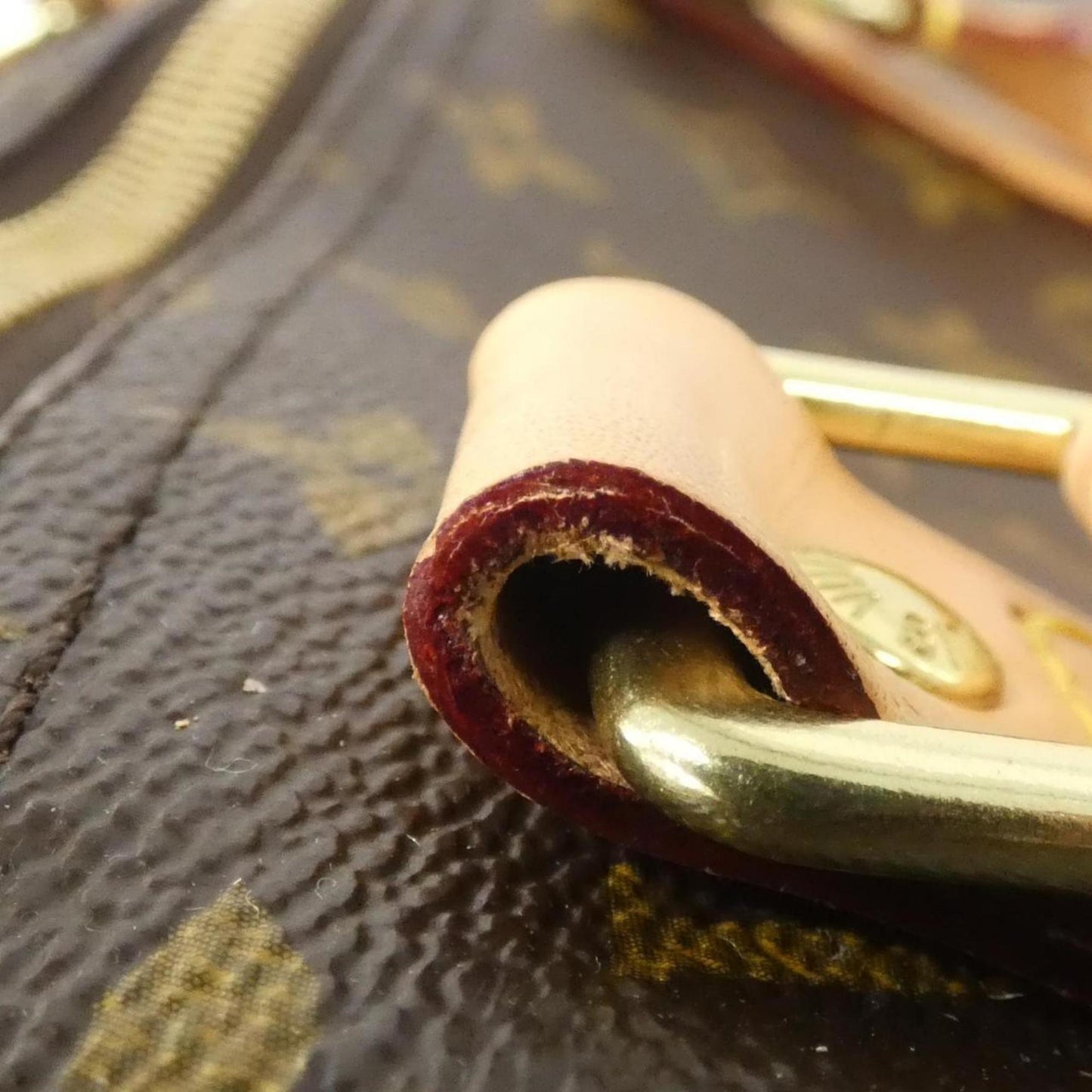 Louis Vuitton Coated Canvas Brown Travel Bags