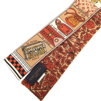 Louis Vuitton Silk Brown Scarves