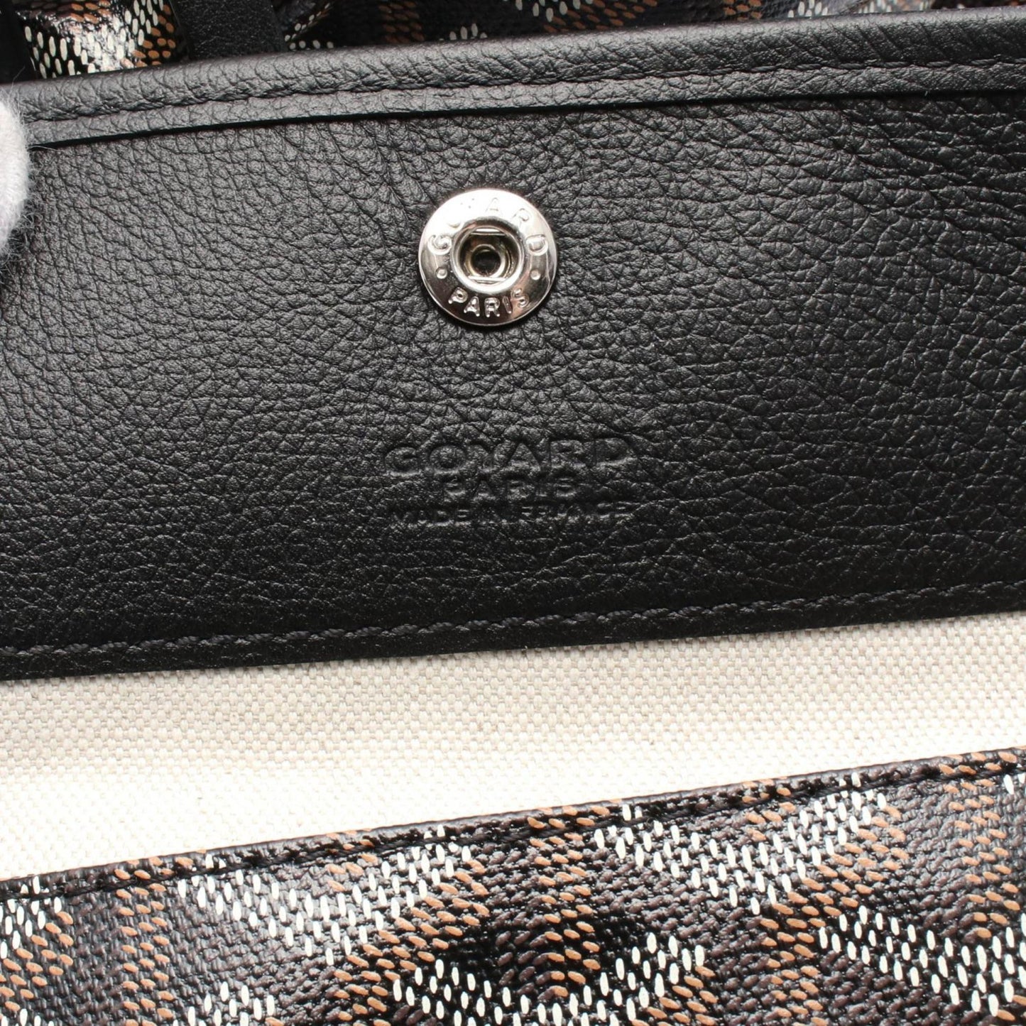 Goyard Coated Canvas Black Tote Bags