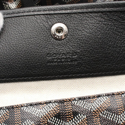 Goyard Coated Canvas Black Tote Bags
