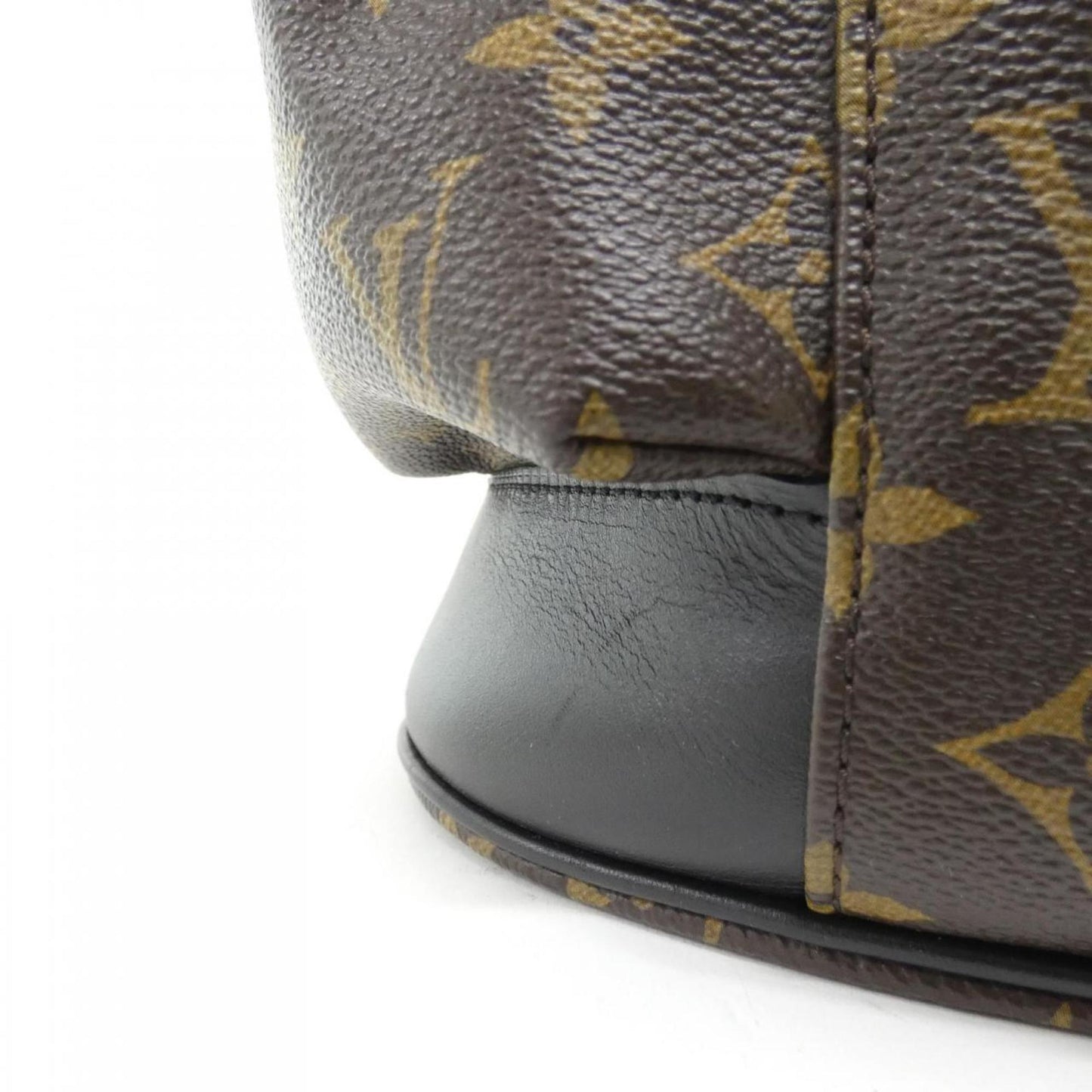 Louis Vuitton Coated Canvas Brown Backpacks