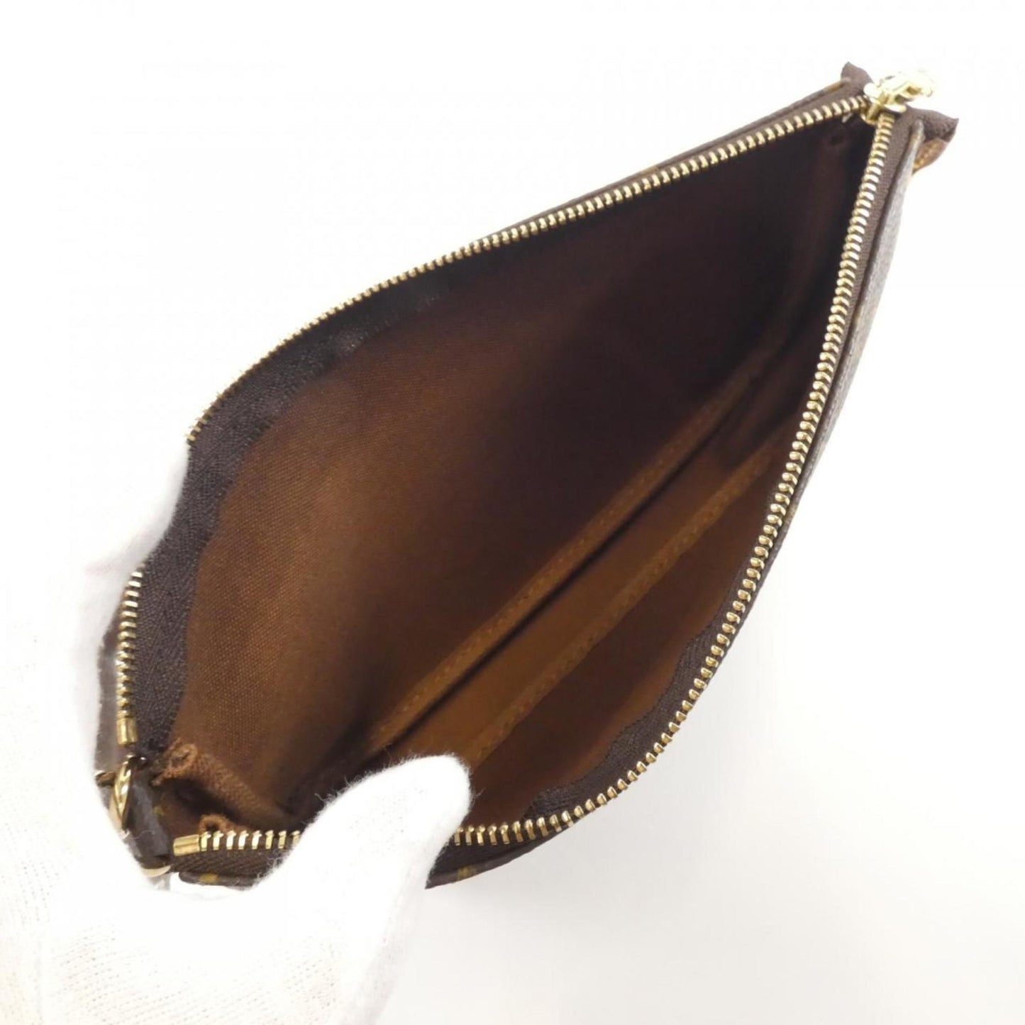 Louis Vuitton Coated Canvas Brown Small Bags
