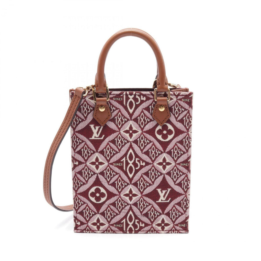 Louis Vuitton Canvas Red Handbags