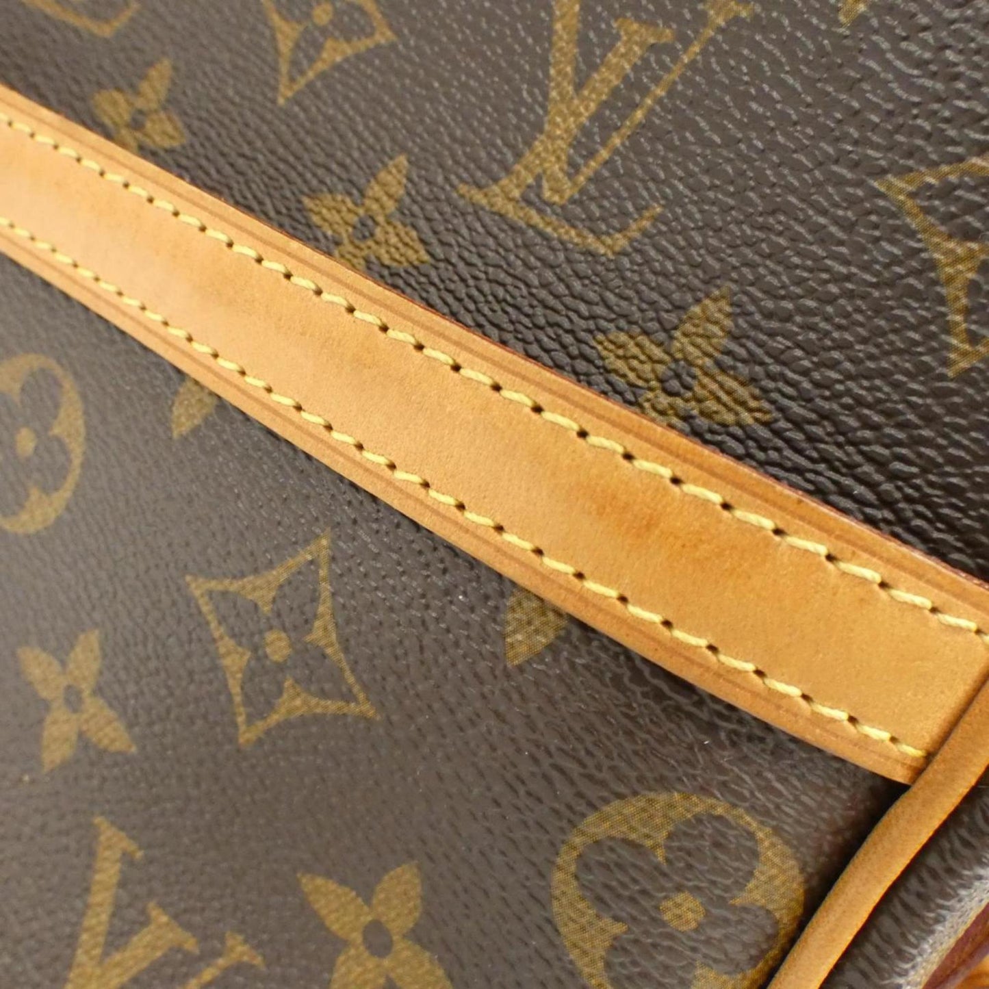 Louis Vuitton Monogram Canvas Brown Shoulder Bags