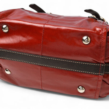 Tod's Patent Red Handbags