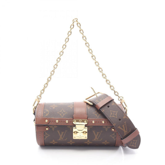 Louis Vuitton Coated Canvas Brown Shoulder Bags