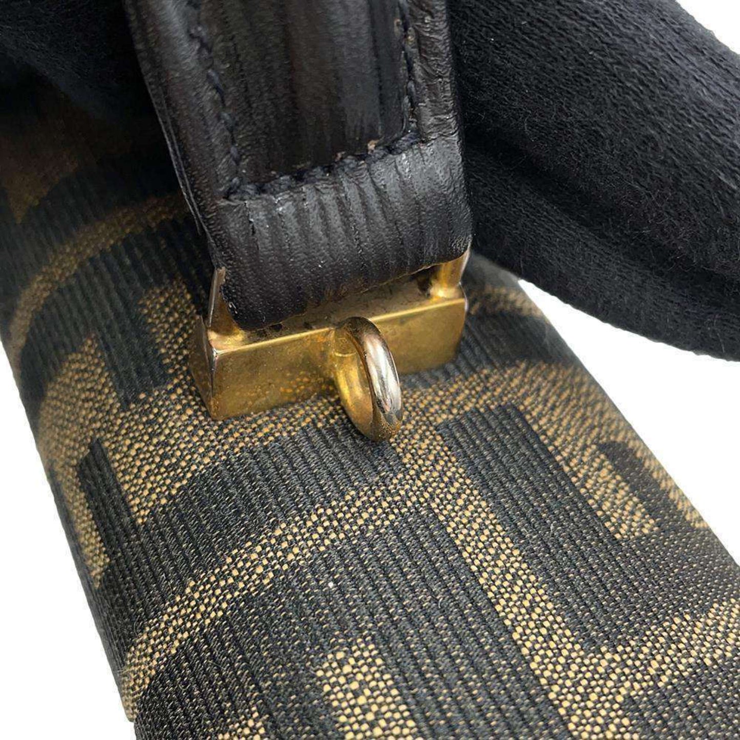 Fendi Canvas Brown Handbags