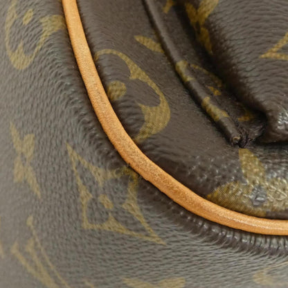 Louis Vuitton Coated Canvas Brown Shoulder Bags