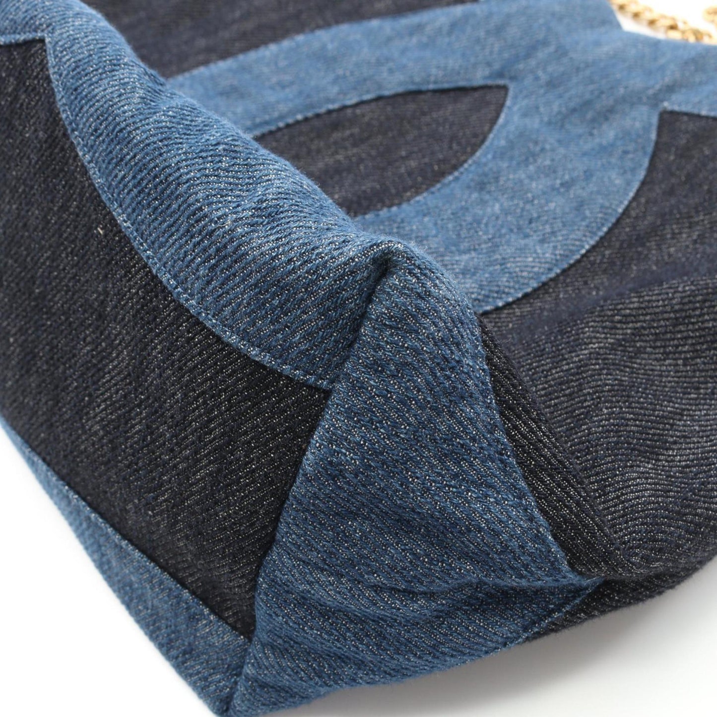 Chanel Denim Blue Tote Bags