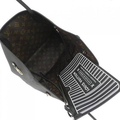 Louis Vuitton Coated Canvas Black Handbags