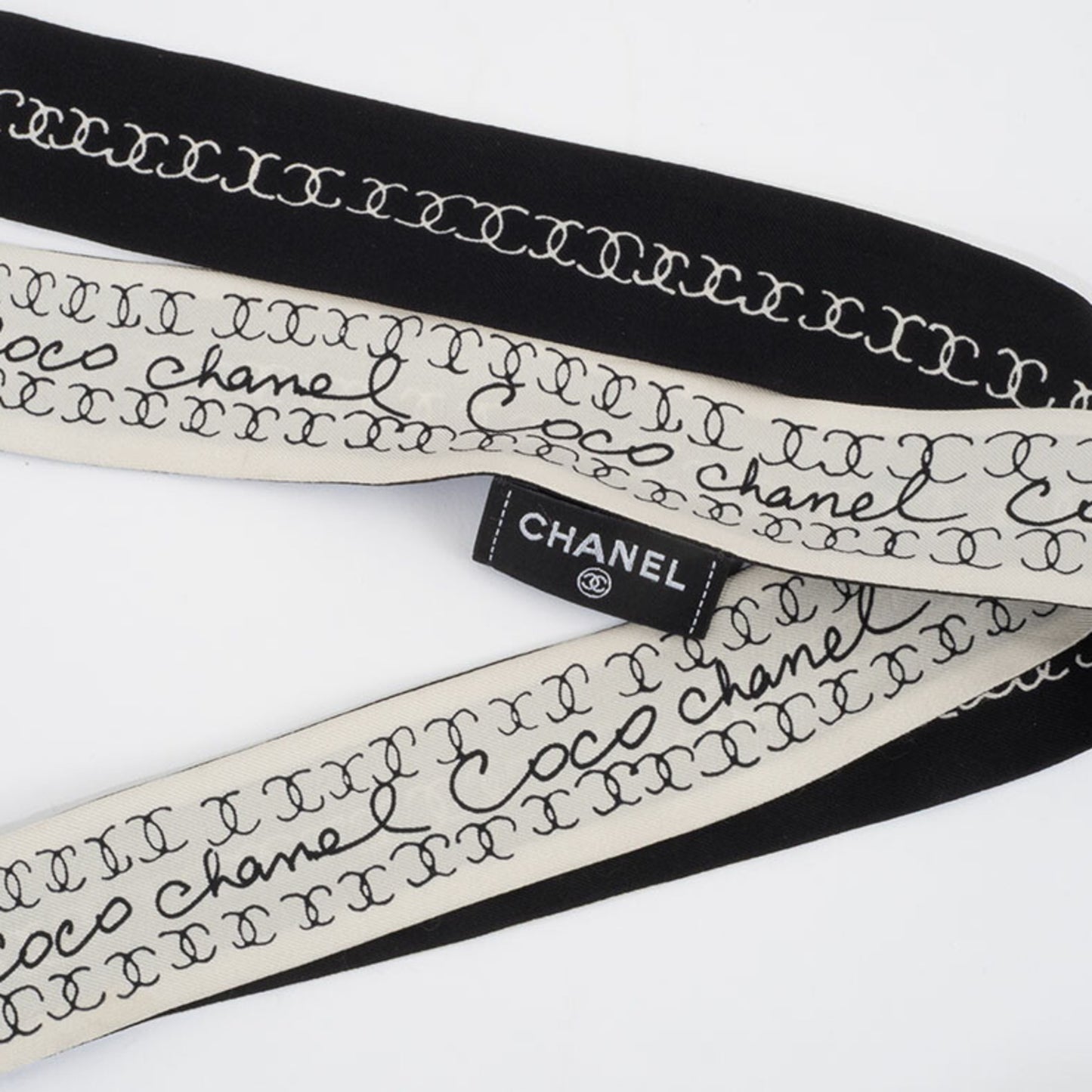 Chanel Silk Black Hats