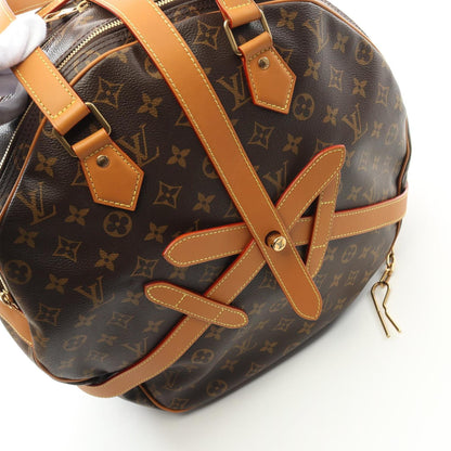Louis Vuitton Coated Canvas Brown Travel Bags