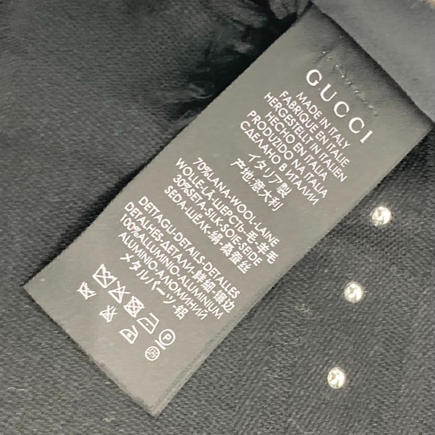 Gucci Wool Black Scarves