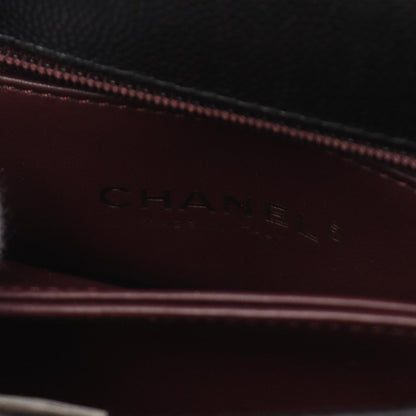 Chanel Calfskin Black Handbags