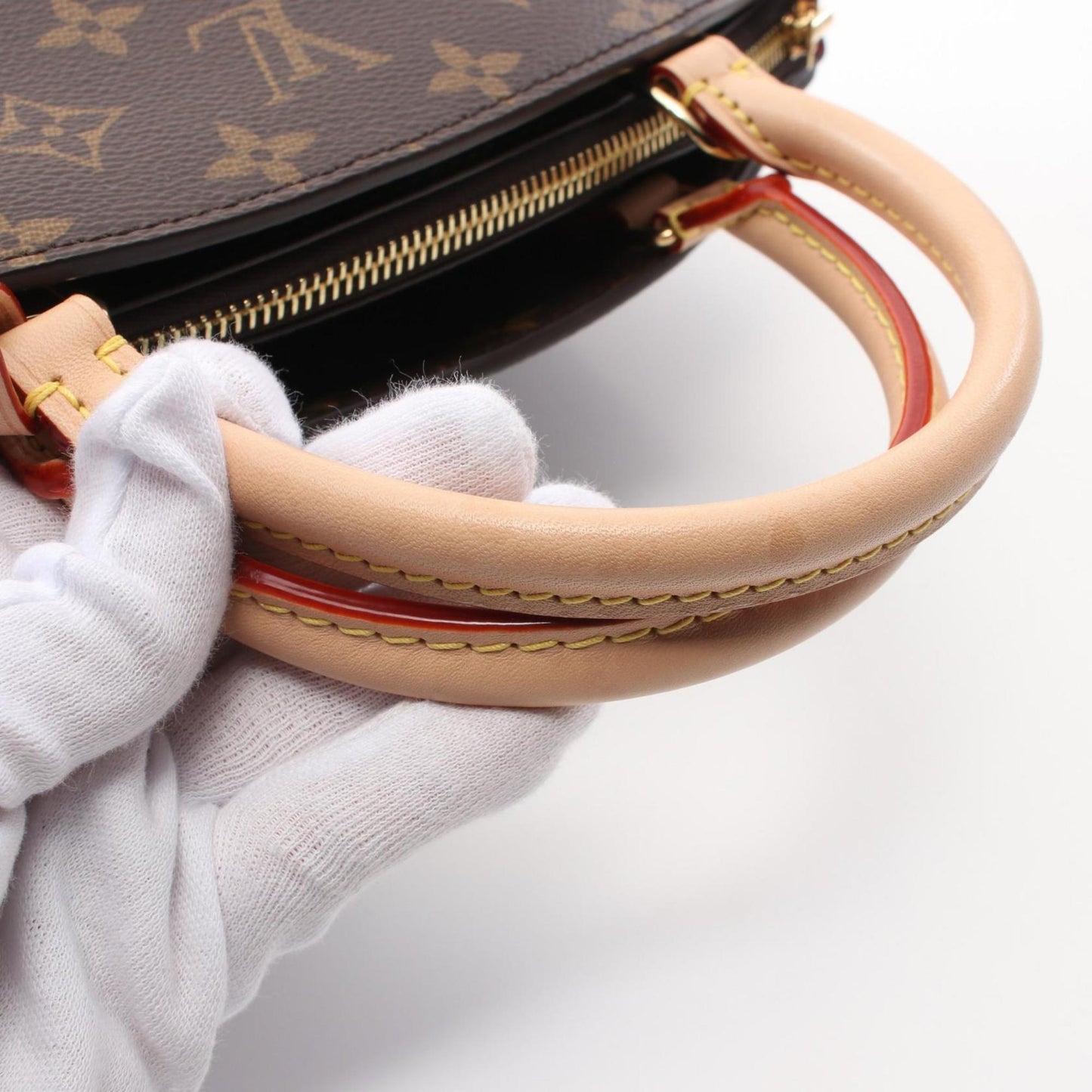 Louis Vuitton Coated Canvas Brown Handbags