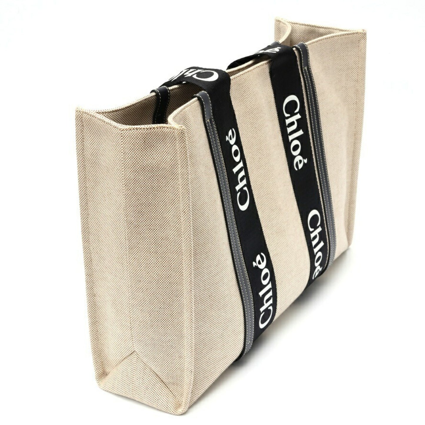Chloé Canvas Black Tote Bags