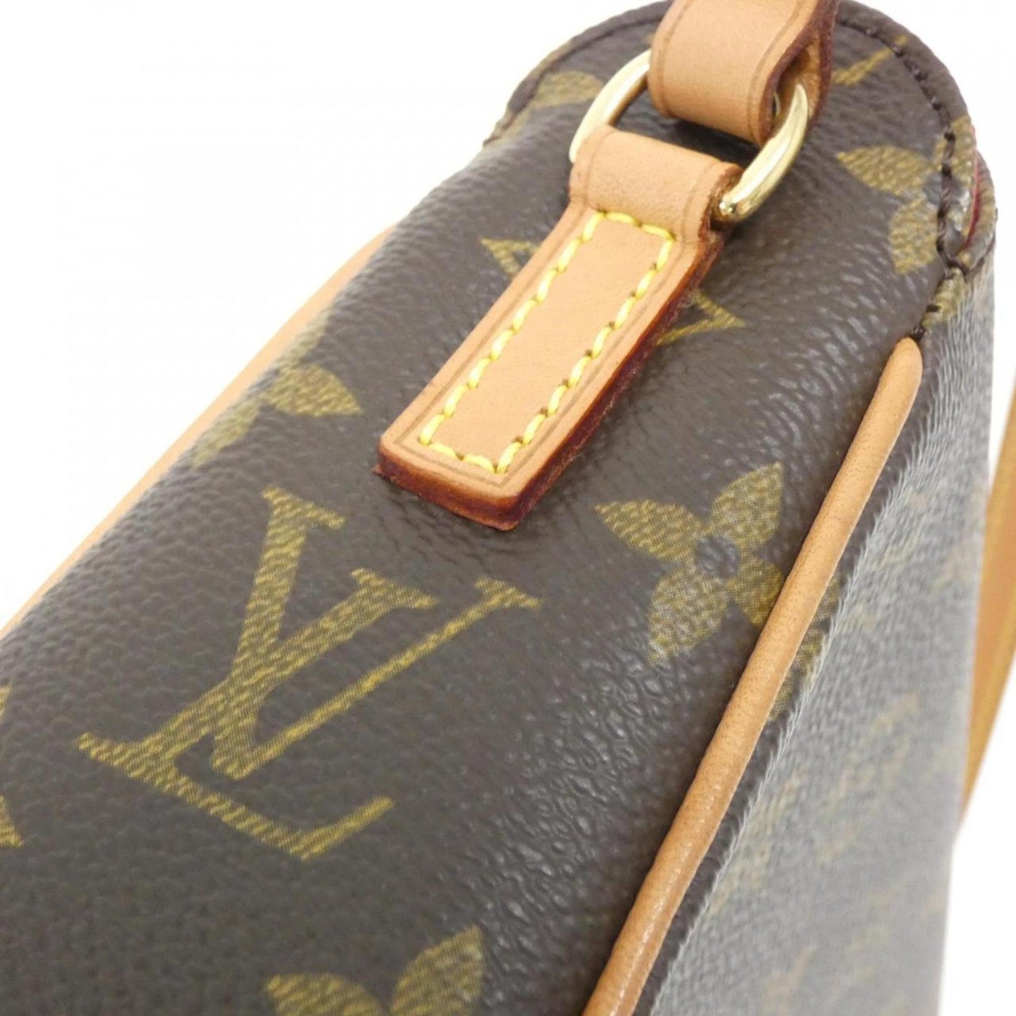 Louis Vuitton Coated Canvas Brown Handbags