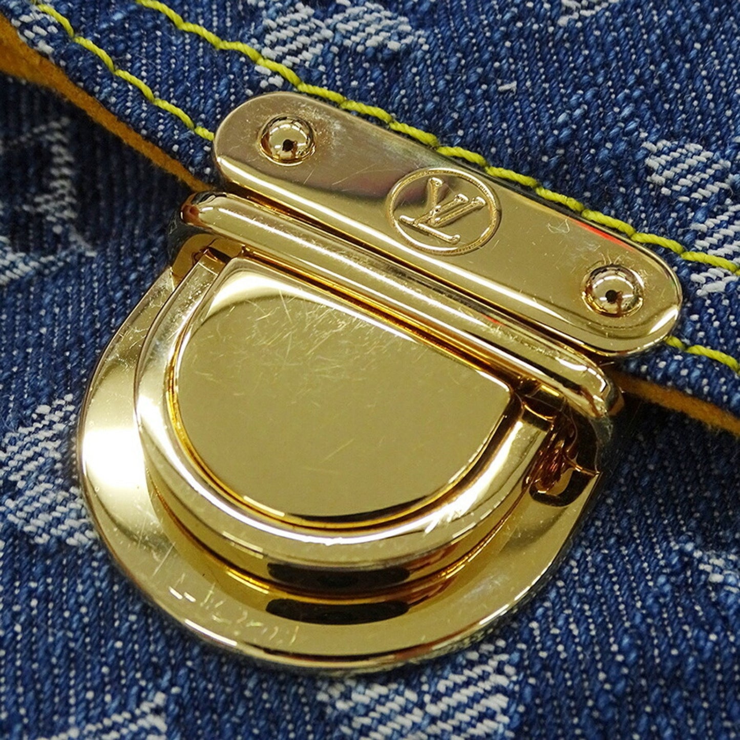 Louis Vuitton Monogram Canvas Blue Clutch Bags